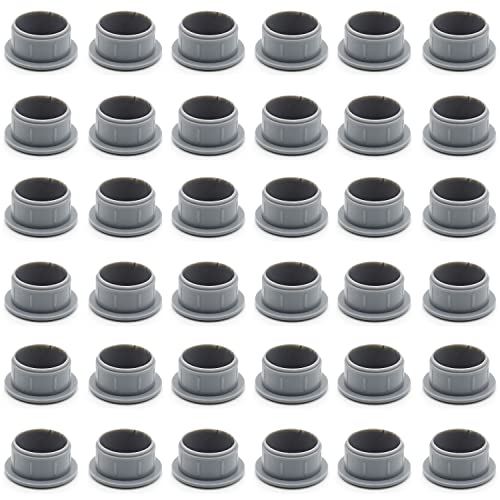 Enkotrade 36 Stück Abdeckstopfen in Grau | 13x10 | Bohrloch Ø 10mm, Rohrabdeckung aus hochwertigem Polyethylen, Kunststoffkappen, Abdeckkappe, Stopfen, Blindstopfen, Verschlusskappe Enkotrade 36 Stück Abdeckstopfen in Grau | 13x10 | Bohrloch Ø 10mm, Rohrabdeckung aus hochwertigem Polyethylen, Kunststoffkappen, Abdeckkappe, Stopfen, Blindstopfen, Verschlusskappe von Enkotrade