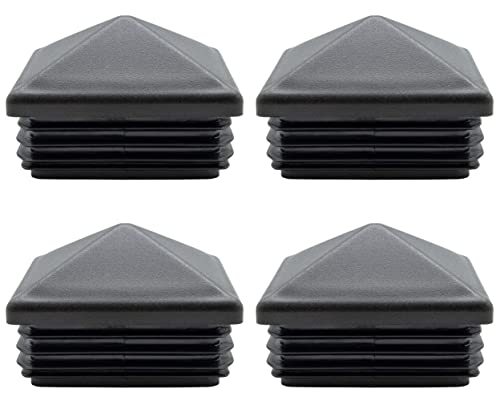 Enkotrade 4 Stück Zierstopfen 50x50 mm Schwarz Sichtstopfen Lamellenstopfen Zaunkappen Vierkant für Zaun Zaunstopfen Spitzstopfen pyramide Kappen Enkotrade 4 Stück Zierstopfen 50x50 mm Schwarz Sichtstopfen Lamellenstopfen Zaunkappen Vierkant für Zaun Zaunstopfen Spitzstopfen pyramide Kappen von Enkotrade