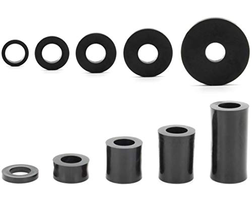 Enkotrade 50 Stück Distanzhülsen für M8 | 25 x 8,4 x 30 mm | Distanzstücke Rund aus Kunststoff Unterlegscheiben Abstandhalter Lagerbuchsen Distanzscheiben Gewindehülsen Enkotrade 50 Stück Distanzhülsen für M8 | 25 x 8,4 x 30 mm | Distanzstücke Rund aus Kunststoff Unterlegscheiben Abstandhalter Lagerbuchsen Distanzscheiben Gewindehülsen von Enkotrade