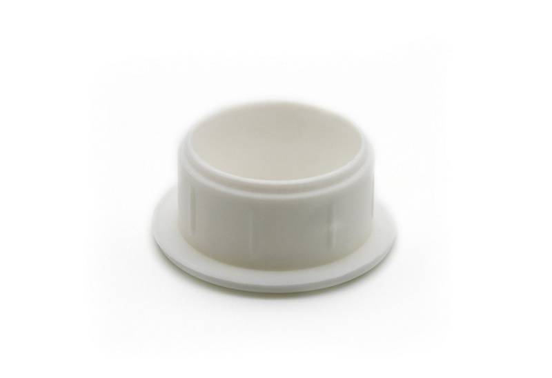 Enkotrade Abdeckkappe Abdeckstopfen, (52-St), Weiß, Kunststoffkappen, Abdeckkappe, Stopfen, Blindstopfen von Enkotrade