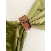 6Er Set Serviettenringe Aus Holz Festival Tischdeko von Enlivenstores