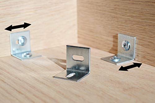 24 Stück | Holz Tischplatte Expansion Klammer Verbinder Z Figur 8 Stahl Tisch Schreibtisch Kaffee Live Edge Holz Holzbearbeitung von Enndure