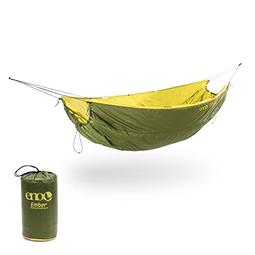 ENO, Eagles Nest Outfitters Ember UnderQuilt Hängematte Isolierung für Frühling und Herbst, Evergreen von ENO