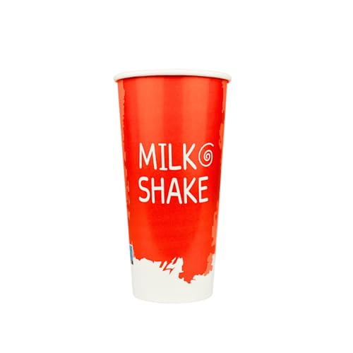 Enpack Shakebecher inkl. Deckel mit Schlitz 1000 Stück - Smoothie Becher to Go 500ml - Pappbecher für Milchshake, Bubble Tea, Kaffee etc. - Partybecher/Trinkbecher Pappe Orange Enpack Shakebecher inkl. Deckel mit Schlitz 1000 Stück - Smoothie Becher to Go 500ml - Pappbecher für Milchshake, Bubble Tea, Kaffee etc. - Partybecher/Trinkbecher Pappe Orange von Enpack