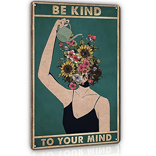 Hippie Raumdekor Metallschilder Retro Dekor - Be Kind To Your Mind Hippie Decor - Funky Decor Metal Poster Room Decor Aesthetic, 30 x 20 cm Vintage Decor Witchy Room Decor Tin Signs Hippie Raumdekor Metallschilder Retro Dekor - Be Kind To Your Mind Hippie Decor - Funky Decor Metal Poster Room Decor Aesthetic, 30 x 20 cm Vintage Decor Witchy Room Decor Tin Signs von Ensound