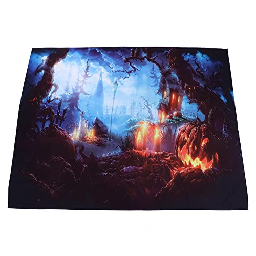 Entatial Halloween-Wandteppich, schöne weiche Decke, für Schlafzimmer für Party (230 x 180 cm) von Entatial