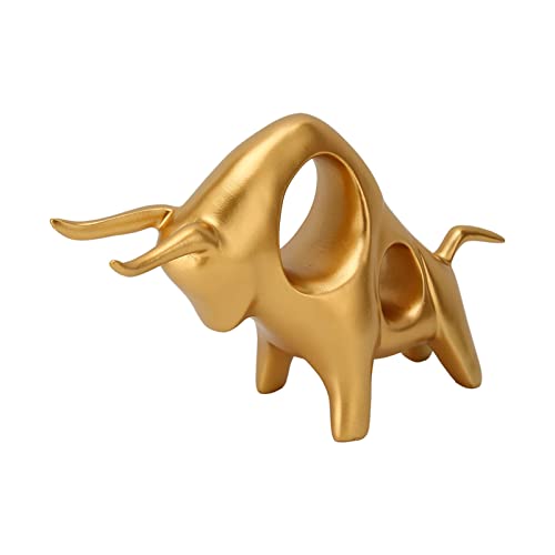 Entatial Kampfstier-Skulptur, Glatte, Exquisite, breite Anwendung, dekorative, bedeutungsvolle goldene Ochsen-Skulptur für Schlafzimmer Entatial Kampfstier-Skulptur, Glatte, Exquisite, breite Anwendung, dekorative, bedeutungsvolle goldene Ochsen-Skulptur für Schlafzimmer von Entatial