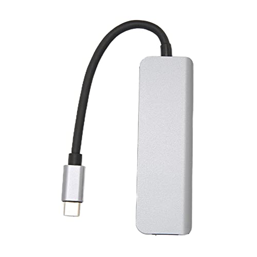 Erweiterungsdock, Typ-C-Dock aus Aluminiumlegierung mit schneller Übertragungsgeschwindigkeit für Typ-C-Kanal-Computer von Entatial