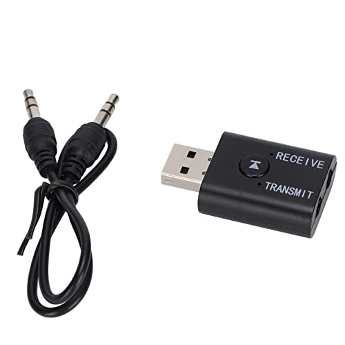 Kabelloser Sender und Empfänger, kompakter, Stabiler kabelloser Audioadapter mit niedriger Latenz Einfach zu bedienendes Stereo für TV-Stereoanlage Kabelloser Sender und Empfänger, kompakter, Stabiler kabelloser Audioadapter mit niedriger Latenz Einfach zu bedienendes Stereo für TV-Stereoanlage von Entatial