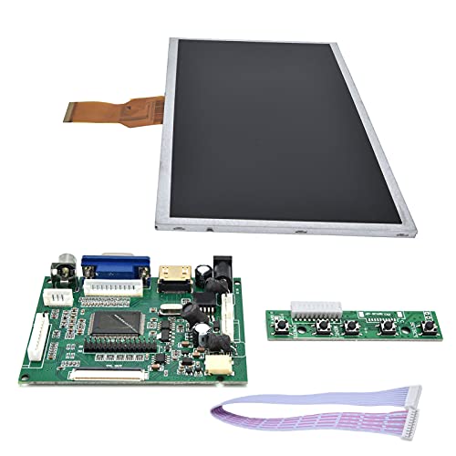 LCD-Bildschirm, 5V-12V 1A Tragbares Touch-Monitor-Modul 10in für Raspberry Pi(Bildschirm + Bedienfeld) von Entatial