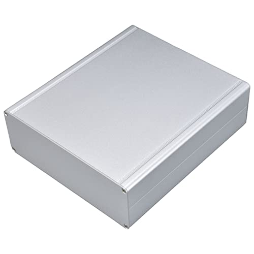 Leiterplattengehäuse, korrosionsbeständig Schraubmontage Aluminiumlegierung Projektbox wasserdicht für DIY elektronische Geräte von Entatial