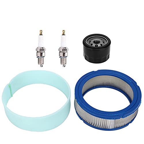 Luftfilter, ABS-Material Luftfilter-Ersatz-Zündkerze, 394018S für Stratton 392642 394018 von Entatial