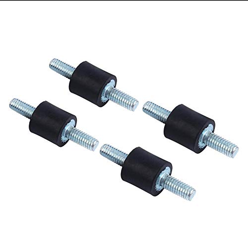Gummipuffer Mit Gewinde M4, Vibration Damping Mounts, M4 Gummilager Stoßdämpfer Antivibrations-Stoßdämpfer M4 10 * 10 von Entatial