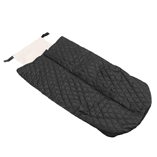 Rollstuhl-Warmdecke, Zubehör Fleece-Rollstuhl-Warmdecke für den täglichen Gebrauch(Schwarz) von Entatial