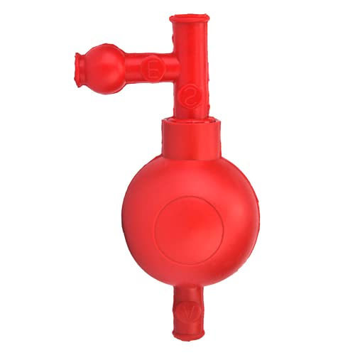 Saugball, gute Flexibilität, langlebig, korrosionsbeständig, quantitative Saugbälle in Standardgröße für Labors(rot) von Entatial