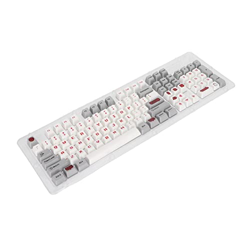 Tastatur-Tastenkappen, PBT-Tastatur-Tastenkappen OEM-Höhe Öldichte Beschichtung Ergonomisches Design für die meisten mechanischen Tastaturen von Entatial