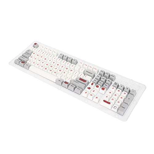 Tastatur-Tastenkappen, speziell entwickelte PBT-Tastatur-Tastenkappen OEM-Höhe ölbeständige Beschichtung für die meisten mechanischen Tastaturen von Qinlorgo