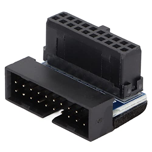USB3.0-Adapter, einfache Installation Vertikaler Pin-Adapter Signalverlustfreie Übertragung Robust Langlebig Lange Lebensdauer Hohe Geschwindigkeit für Desktop-Motherboard von Entatial