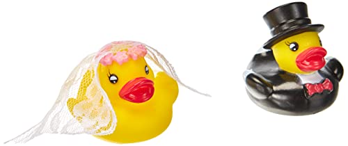 Ente Hochzeitspaar Quietschendes Hochzeitspaar 2 Enten Paar von Ente Hochzeitspaar