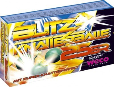 Enter-Deal-Berlin 250 Stück - Blitz KNATTERBÄLLE - KINDERFEUERWERK von Enter-Deal-Berlin