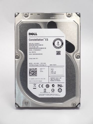 835R9 DELL 2TB 7,2 K SATA 8,9 cm HDD Bare Drive keine Tablett von Dell