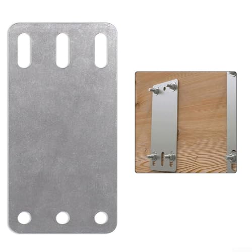 12 Stück Cargo E Track Rail Mounting Back Plates Kompatibel mit E Track und X Track Systemen für zuverlässige Ladungsstabilität während 12 Stück Cargo E Track Rail Mounting Back Plates Kompatibel mit E Track und X Track Systemen für zuverlässige Ladungsstabilität während von Entgoinggo