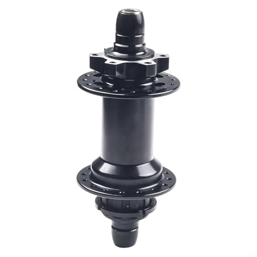 135 mm Single Speed Hinterradnabe für Dirt Jump Bikes, mit 32 Löchern für maximale Stärke (schwarz) von Entgoinggo