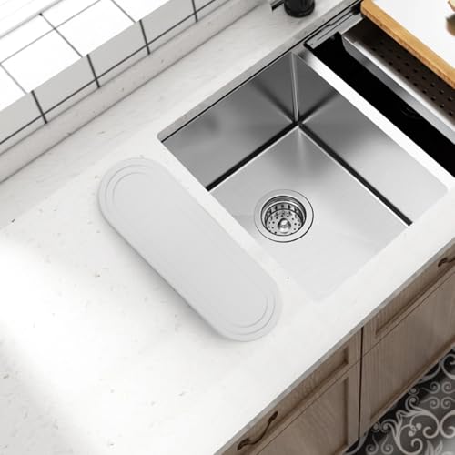 2 x wasserabsorbierende Kieselgur-Tabletts, stilvolle und funktionale Spülbecken-Ablagen für den täglichen Gebrauch (A) von Entgoinggo