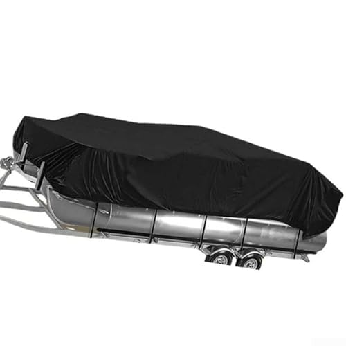 210D Oxford Tuch Bootsabdeckung Staubschutz für Boote mit einer Größe von 4,2 m und 6,3 m und 6,3 m und langlebiger Schutz gegen Schmutz und Ablagerungen (750 x 360 cm) von Entgoinggo