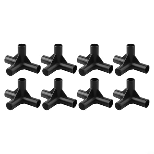 4-Wege-Anschlüsse für einfache DIY-Gewächshaus- und Pflanzenstützlösungen (19 mm) von Entgoinggo