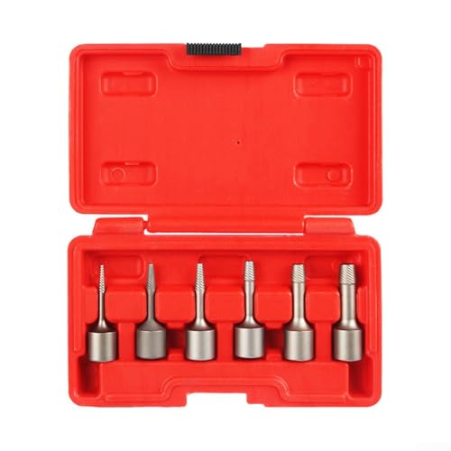 6-teiliges Schraubenausdreher-Set mit 3/8-Zoll-Vierkantantrieb und 210 mm Länge, entworfen für die Entfernung von gebrochenen Schrauben von Entgoinggo
