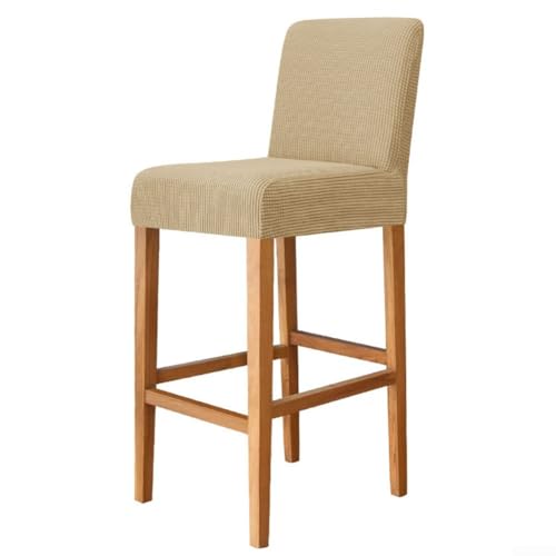 Ästhetischer Samt-Stuhlbezug, entworfen, um Ihr Zuhause oder Ihr Geschäft zu verschönern, 2er-Set (Khaki) von Entgoinggo