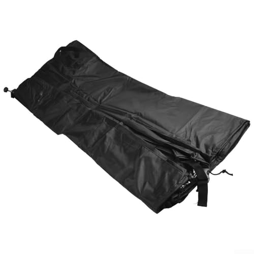 Abdeckung für Kaminholz, 2,4 m, mit verstellbarem Kordelzug und wasserabweisendem Oxford-Tuch von Entgoinggo