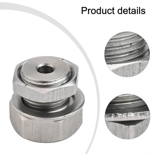 Aluminium-Bohrhülse mit anpassbaren Stanzoptionen, entwickelt zur Verbesserung der Effizienz bei Projekten mit hohem Volumen bis zu 15 mm Durchmesser (10) von Entgoinggo