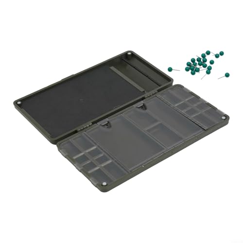 Angelhaken Aufbewahrungsbox mit steifer Rig Case für Karpfenangler mit stabiler Polypropylen-Konstruktion Angelhaken Aufbewahrungsbox mit steifer Rig Case für Karpfenangler mit stabiler Polypropylen-Konstruktion von Entgoinggo
