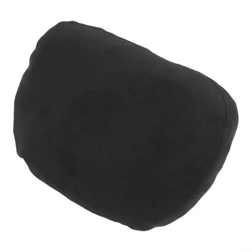 Auto-Kopfstützenkissen mit S-Klasse-Styling für Mercedes S-Modelle, für ultraweiches Wildleder-Material bietet Nackenstütze und Muskelentspannung für Langstreckenfahrten (schwarz) von Entgoinggo