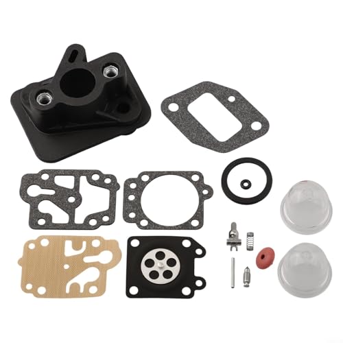 BC430 Vergaser Ansaugstutzen Ersatzteile für 43CC 52CC Motorsense Umfassendes Reparaturset mit Dichtung von Entgoinggo