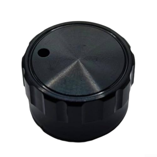 Bremsknopf für Revo Beast X, kompatibel mit ABU und GARCIA Angelrollen, CNC-gefrästes Aluminium für Enthusiasten (schwarz) von Entgoinggo