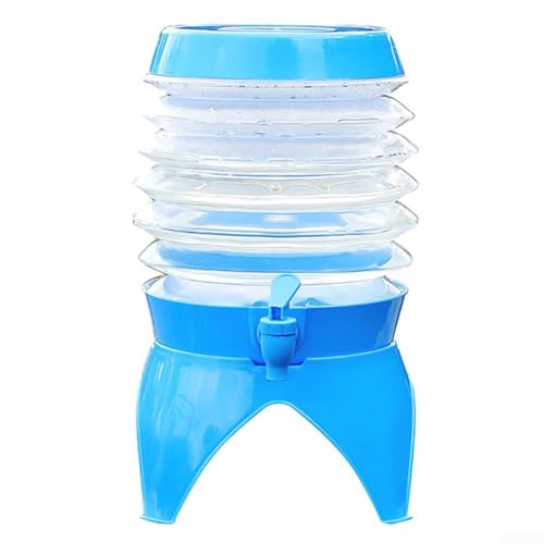 Campingplatzfreundliche Getränkemaschine mit praktischem Wasserhahn-Design für einfaches Servieren überall (5,5 l) von Entgoinggo