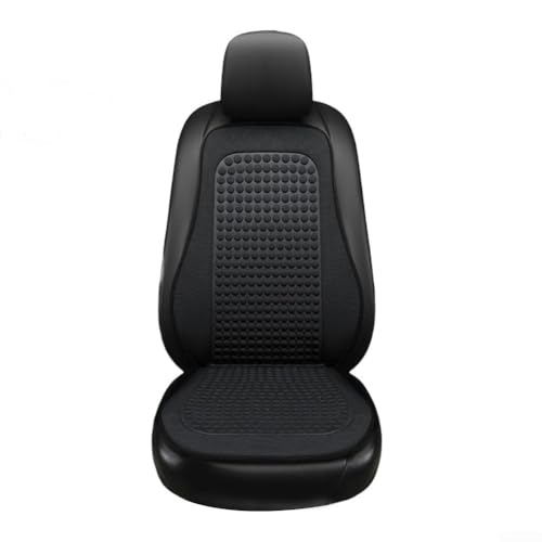 Cool Silk Sitzkissen für Auto mit belüfteter Kühlmatte für eine frische und komfortable Fahrumgebung (schwarz) von Entgoinggo
