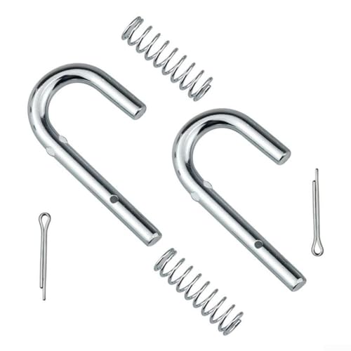 Deck-Entriegelungsstift und Feder-Set, 2 Stück, 7471116, kompatibel mit Rasenmähern, passend für Teilenummern für 9320306A 7140470 91704074 Deck-Entriegelungsstift und Feder-Set, 2 Stück, 7471116, kompatibel mit Rasenmähern, passend für Teilenummern für 9320306A 7140470 91704074 von Entgoinggo