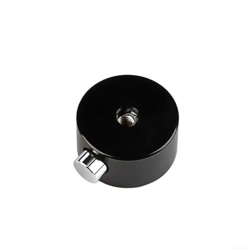 Drum Zubehör Aluminiumlegierung Quick Release Becken Mate Mutter für einfaches Auf- und Abbauen (schwarz) von Entgoinggo