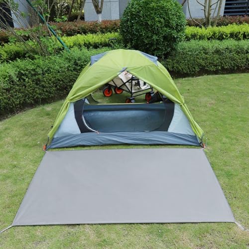 Einfach zu bedienende Outdoor-Zeltplane mit Bodennägeln für schnellen Aufbau (260 x 230 cm) von Entgoinggo