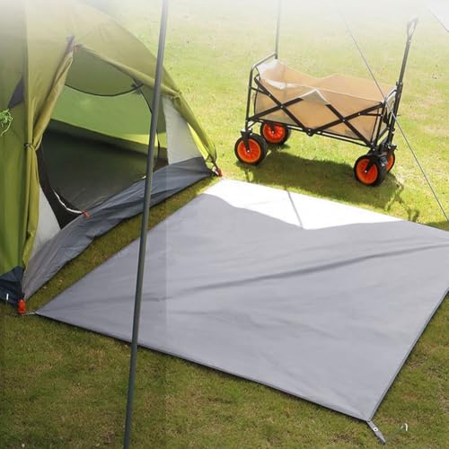 Einfach zu bedienende Outdoor-Zeltplane mit Bodennägeln für schnellen Aufbau (300 x 210 cm) von Entgoinggo