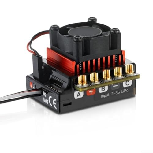 Elektronischer Geschwindigkeitsregler für RC zum Driften für Autos 10BL120 Sensor G2 unterstützt sensorische und sensorlose Motoren mit 6V/7 4V BEC und Lüfterkühlsystem Elektronischer Geschwindigkeitsregler für RC zum Driften für Autos 10BL120 Sensor G2 unterstützt sensorische und sensorlose Motoren mit 6V/7 4V BEC und Lüfterkühlsystem von Entgoinggo