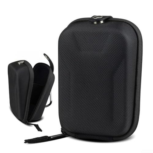 Entgoinggo 1 x Entfernungsmesser-Tasche, magnetischer Entfernungsmesser, Tasche für Outdoor-Golf, mit leicht zugänglicher Gürtelschlaufe (schwarz) von Entgoinggo