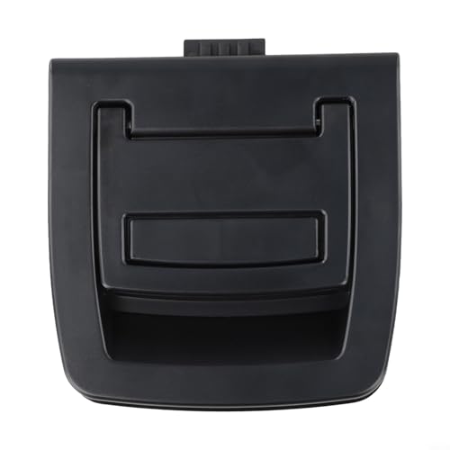 Entgoinggo 1 x Gepäckraum-Deckelgriff-Verkleidung, Heckklappe, Bodenmatte, Ersatzgriff für X5 E70 E71 X6 Modelle einschließlich Schlüsselloch-Typ (A schwarz) von Entgoinggo