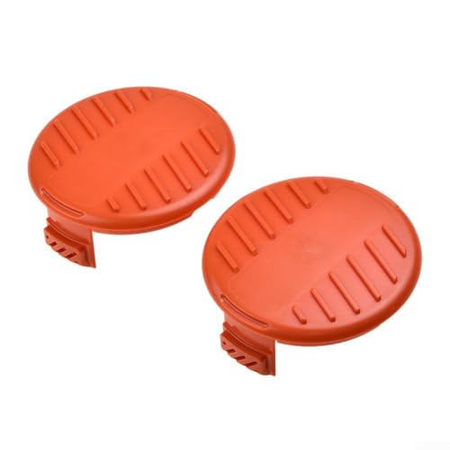 Entgoinggo 2 x Spulenabdeckung für Black & Decker Reflex Rasentrimmer, werkzeuglose Spulenkappe Ersatzteil passend für GL430S GL530 GL540 Modelle von Entgoinggo