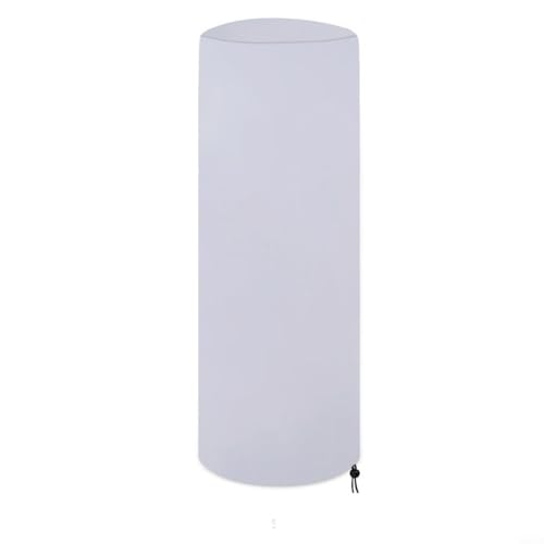 Entgoinggo Abdeckung für Terrassenheizungen, wasserdicht, staubdicht, 210D-Oxford-Gewebe, wetterbeständig, 120 x 50 cm (Silber) von Entgoinggo