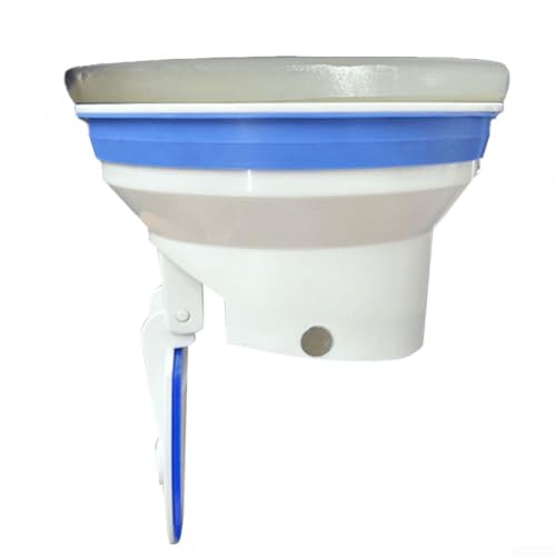 Entgoinggo Anti-Geruchs-WC-Flanschdichtung, automatisches Schließen, Rückschlagventil, Badezimmer-Deo-Abdeckung, 108 x 70 mm, Ersatz-WC-Wachsring Entgoinggo Anti-Geruchs-WC-Flanschdichtung, automatisches Schließen, Rückschlagventil, Badezimmer-Deo-Abdeckung, 108 x 70 mm, Ersatz-WC-Wachsring von Entgoinggo